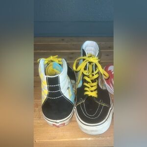Vans The Simpsons Family x SK8-HI Off The Wall Men's Size 10 Sneakers
